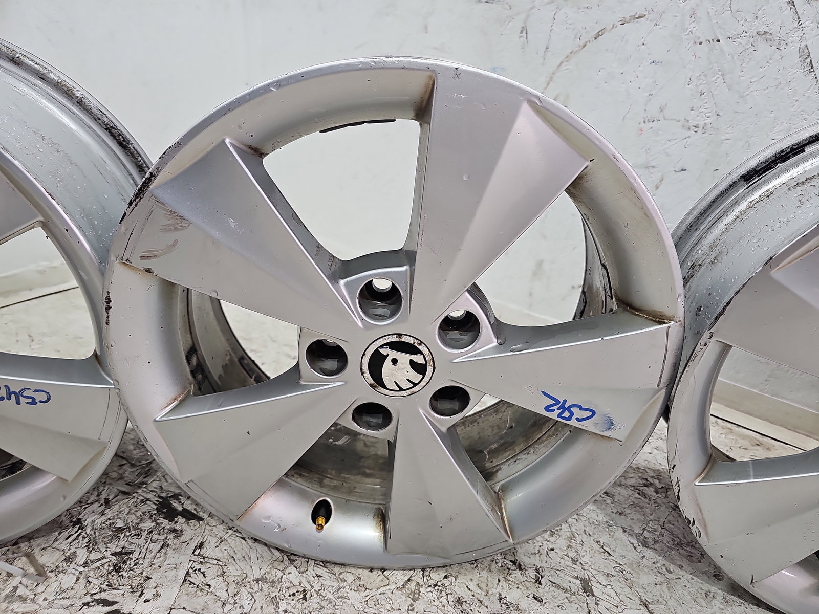 Set jante aliaj Skoda Octavia 3 (5E3) [Fabr 2012-2020] Berlina 5E0601025C - imagine 4