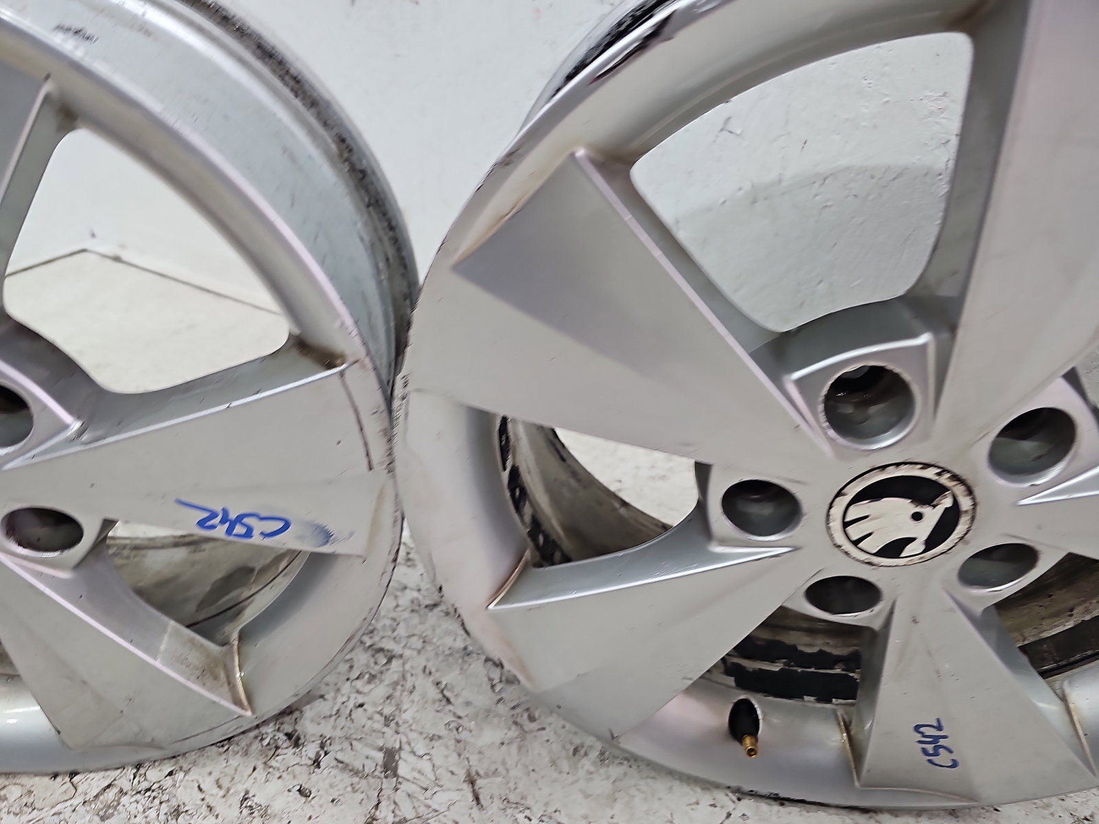 Set jante aliaj Skoda Octavia 3 (5E3) [Fabr 2012-2020] Berlina 5E0601025C - imagine 9