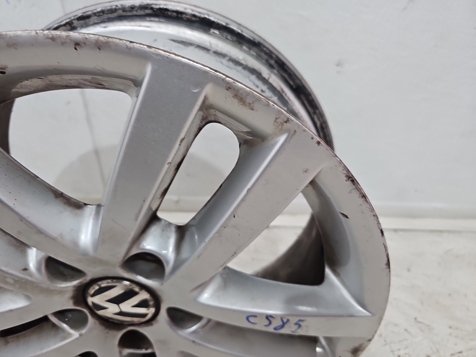 Set jante aliaj Volkswagen Touran (1T3) [Fabr 2010-2015] 5K0601025E - imagine 10