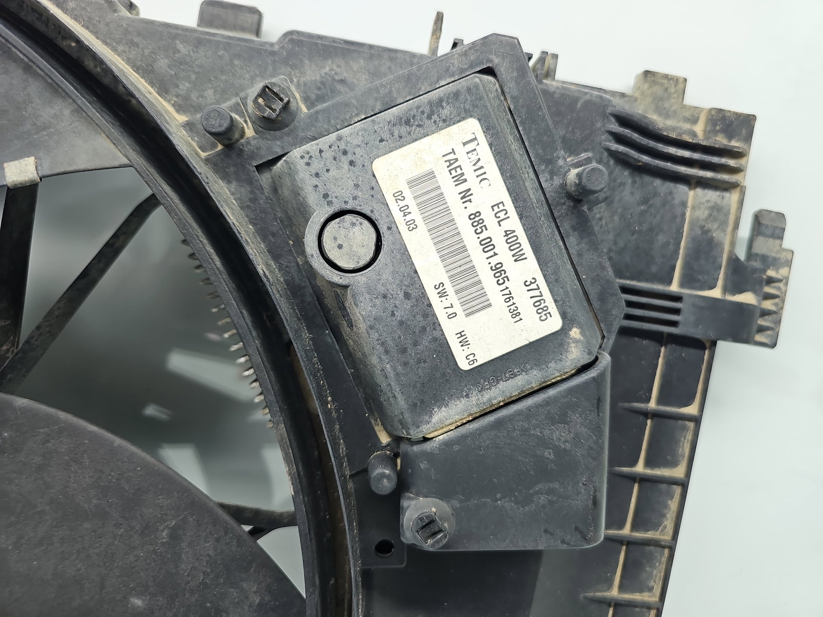 Electroventilator Mercedes Clasa C (W203) [Fabr 2000-2007] A2035000193 2.2 CDI 611962 85KW / 115CP - imagine 2