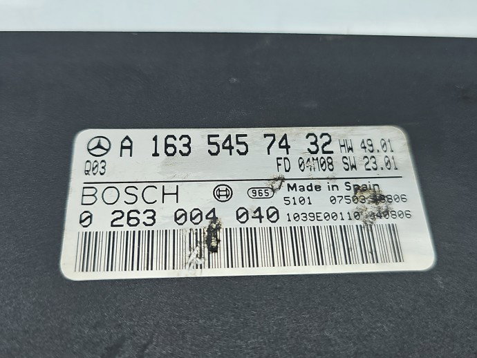 Modul confort Mercedes Clasa ML (W163) [Fabr 1998-2005] A1635457432