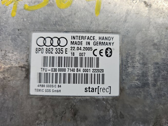 Modul confort AUDI A2 (8Z0) [Fabr 2000-2005] 8P0862335E