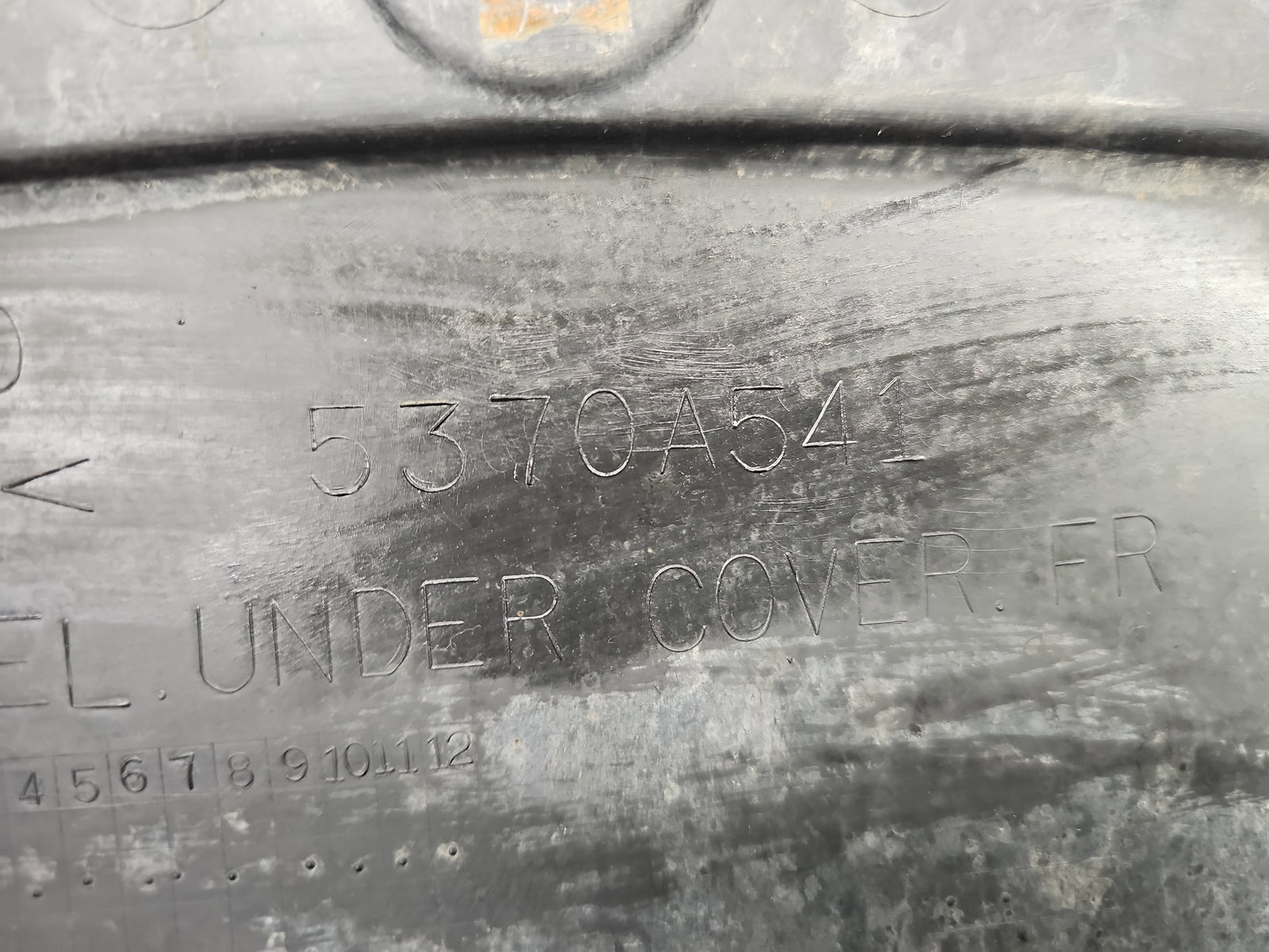 Scut sub bara PEUGEOT 4007 [Fabr 2007-2012] 5370A541 - imagine 5