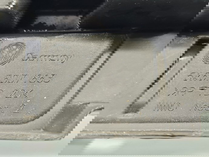 Suport central bara spate Volkswagen Golf 6 (5K1) [Fabr 2009-2013] 5K6807863