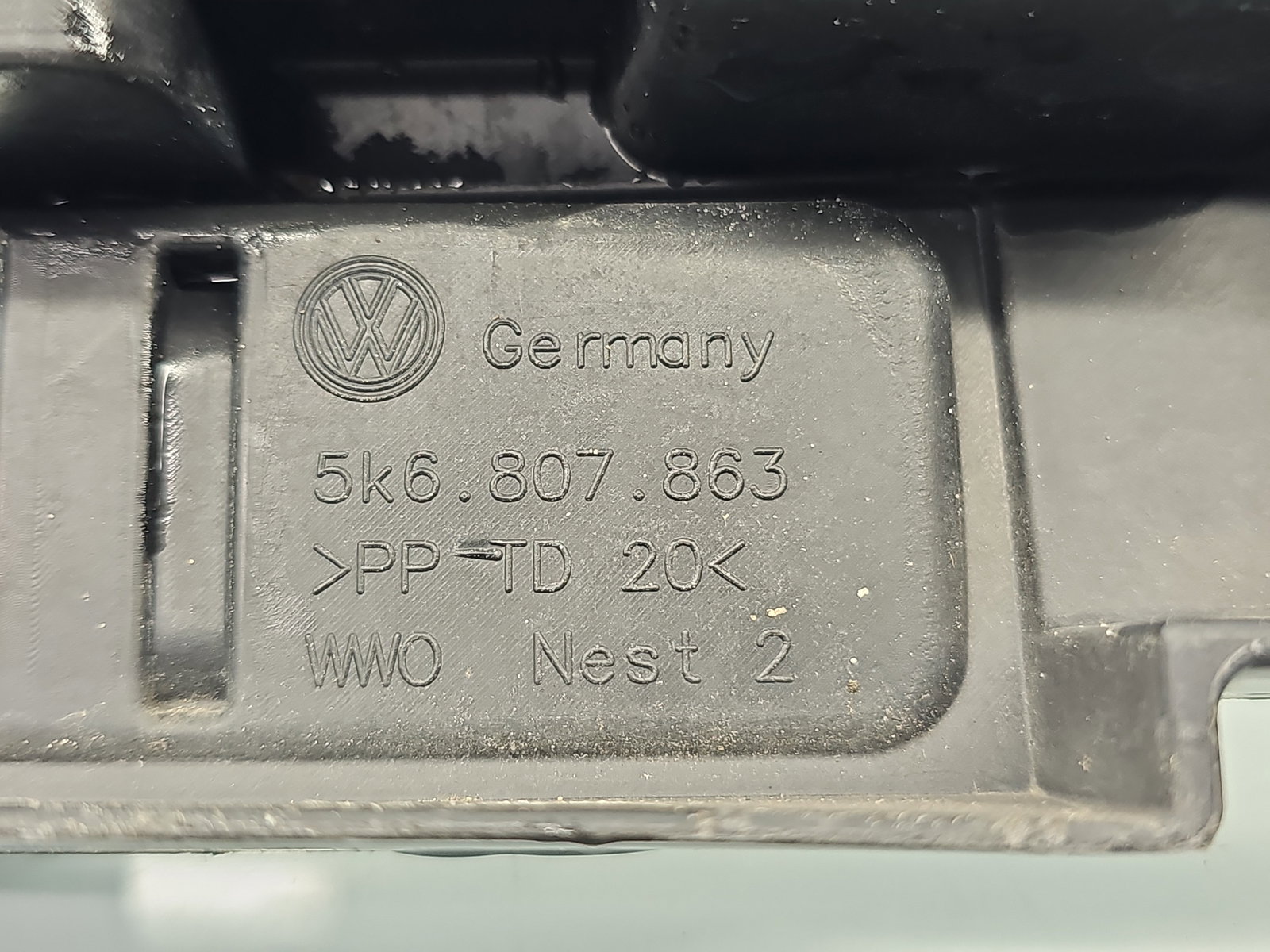 Suport central bara spate Volkswagen Golf 6 (5K1) [Fabr 2009-2013] 5K6807863 - imagine 7