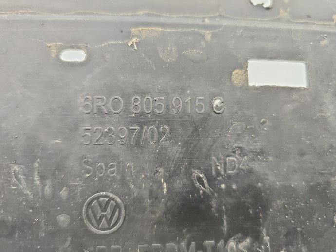 Scut sub bara Volkswagen Polo (6R) [Fabr 2009-2016] 6R0805915C