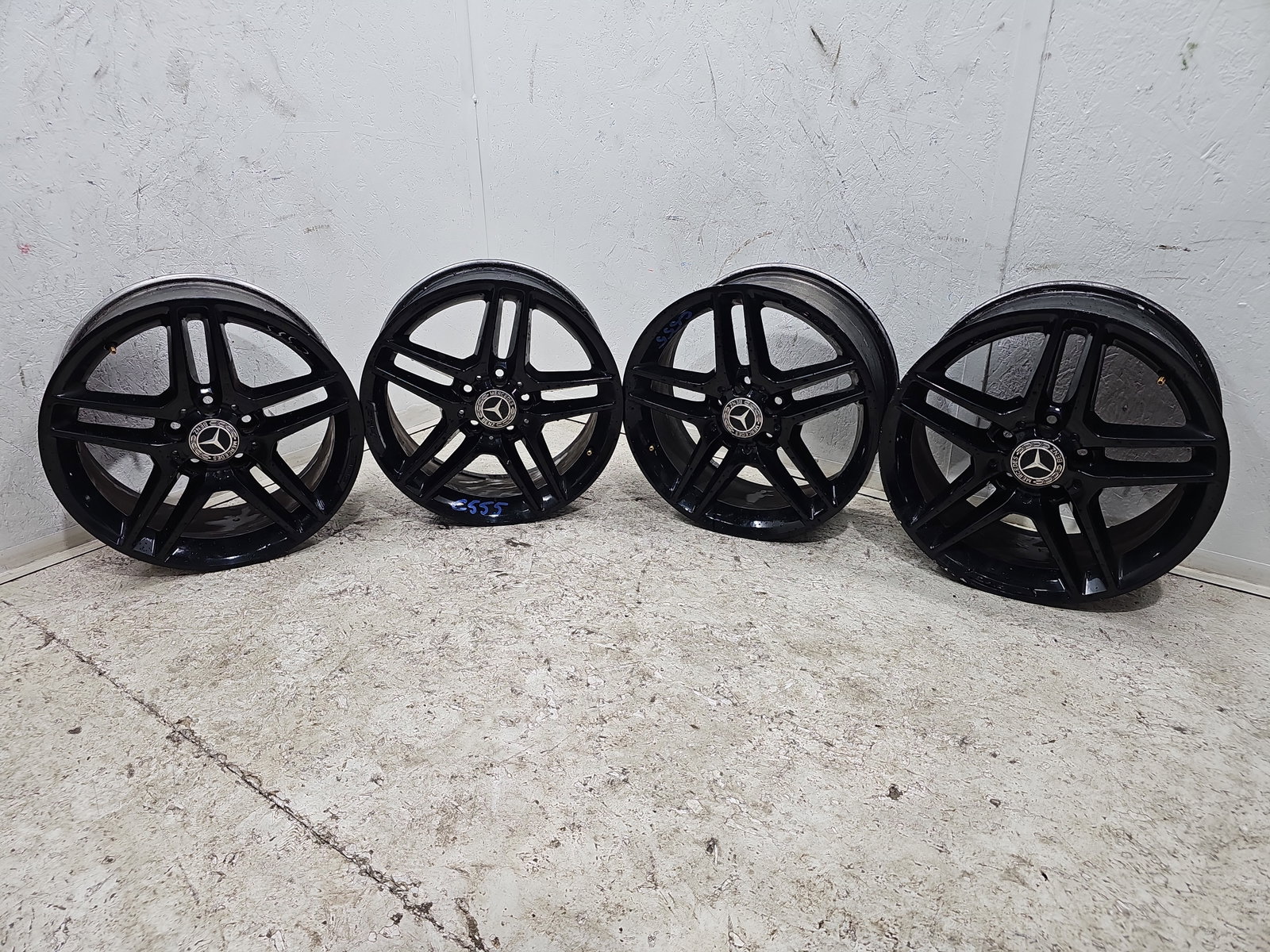 Set jante aliaj Mercedes Clasa C (W204) [Fabr 2007-2014] Berlina Facelift, AMG A2044012400