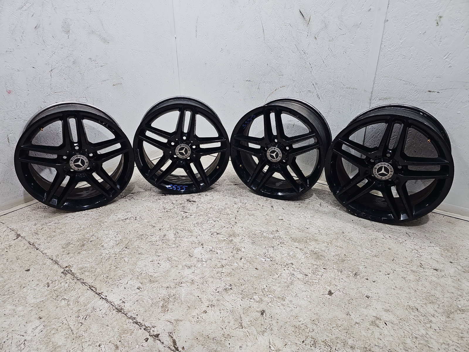 Set jante aliaj Mercedes Clasa C (W204) [Fabr 2007-2014] Berlina Facelift, AMG A2044012400