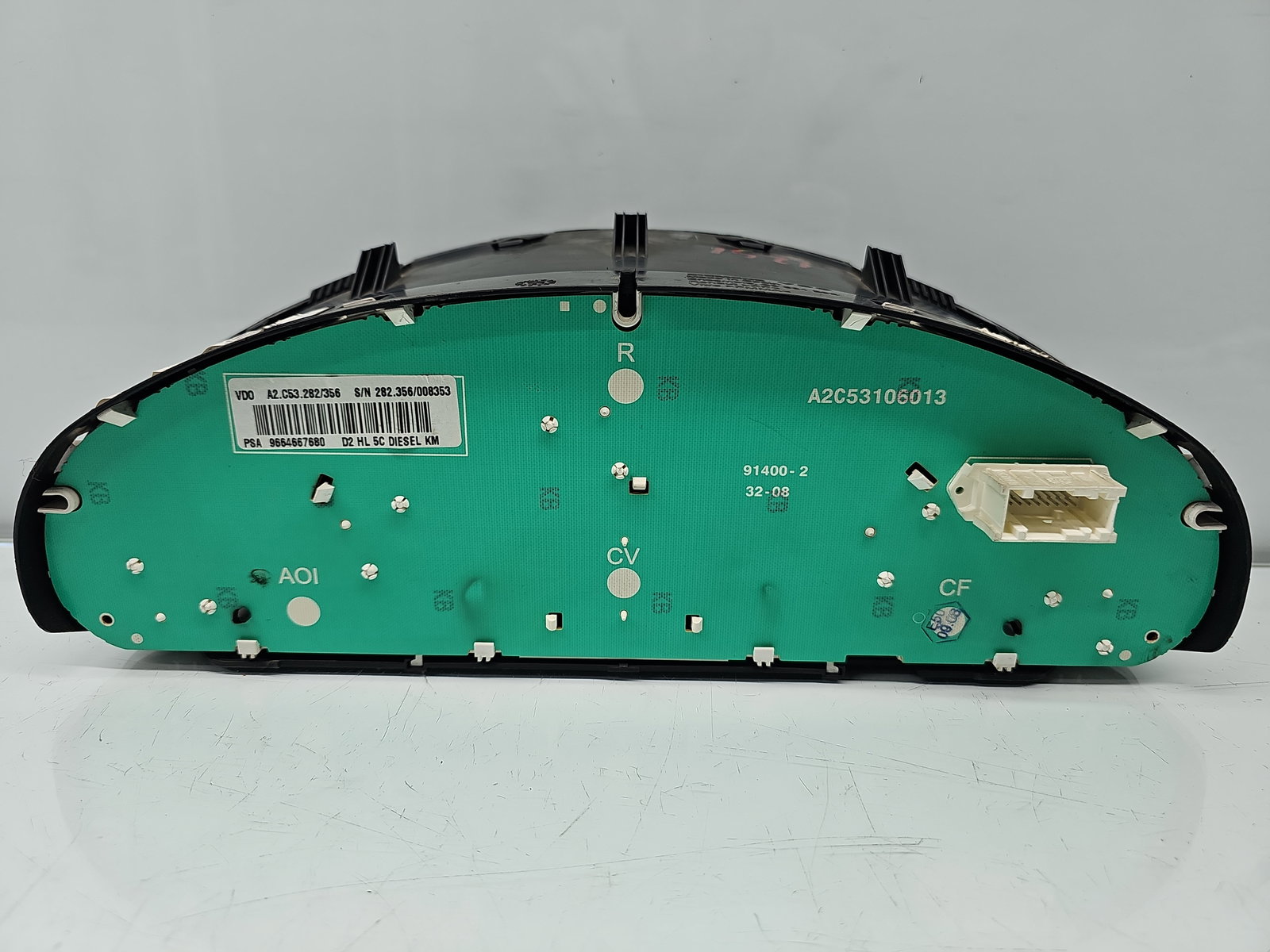 Ceas bord PEUGEOT 407 [Fabr 2004-2010] 9664667680 - imagine 2