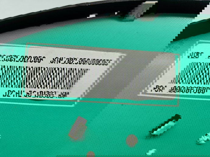 Ceas bord PEUGEOT 407 [Fabr 2004-2010] 9664667680