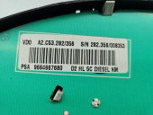 Ceas bord PEUGEOT 407 [Fabr 2004-2010] 9664667680