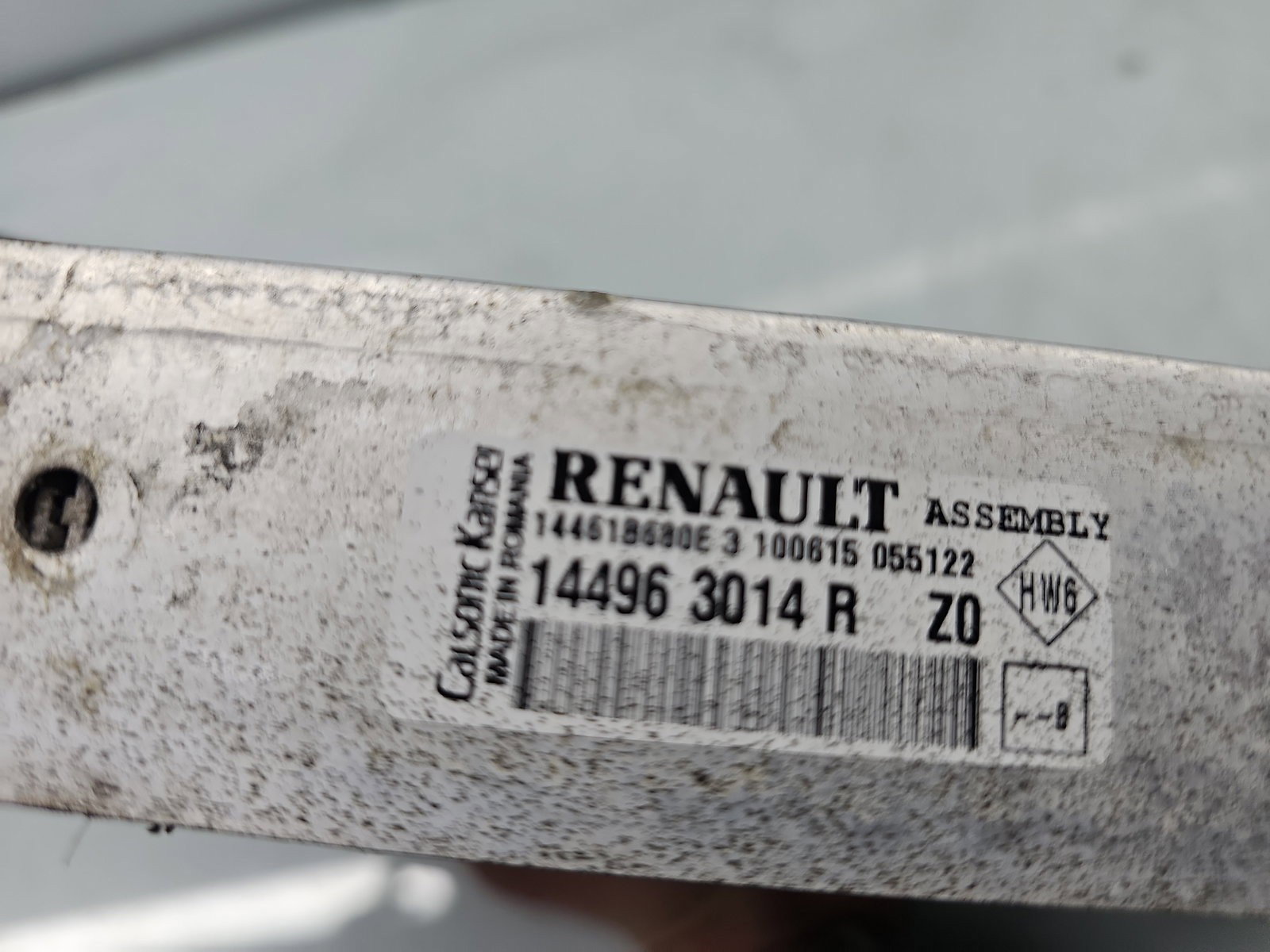 Radiator intercooler Dacia Logan 2 [Fabr 2012-2020] 144963014R 0.9 TCe H4BT 66KW / 90CP - imagine 2
