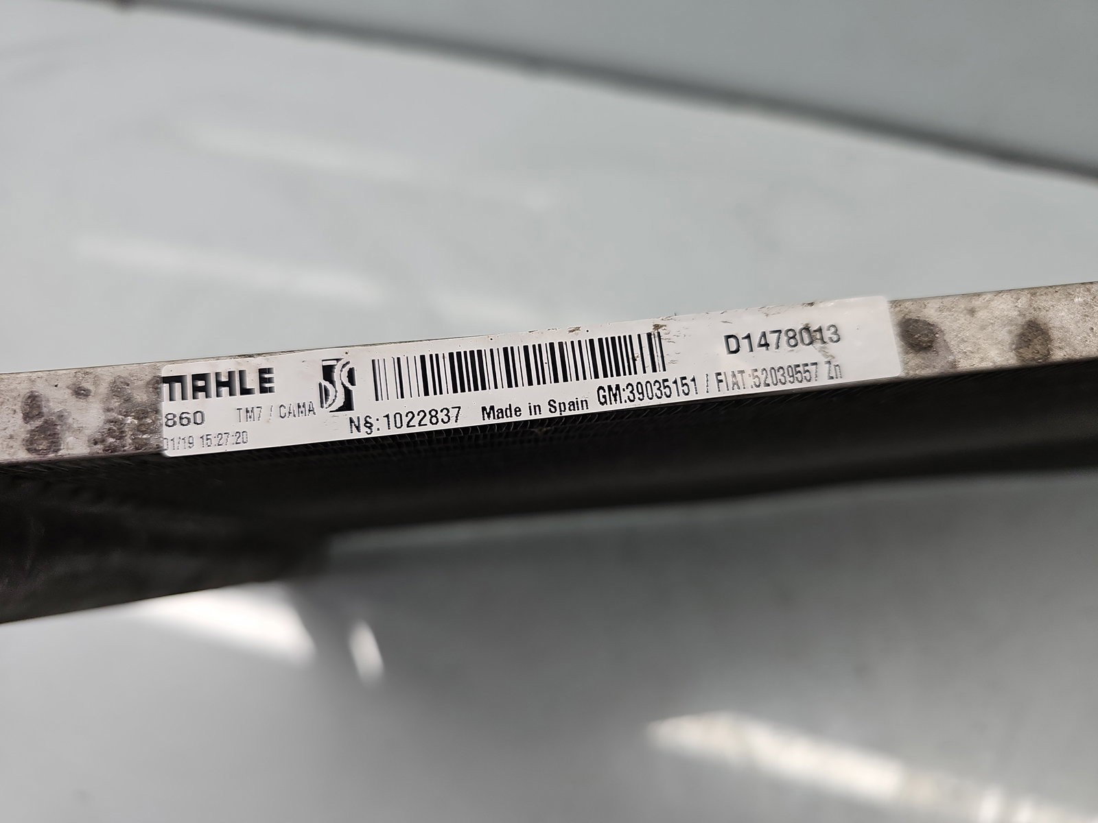 Radiator clima / AC Opel Corsa E [Fabr 2014-prezent] 39035151 1.2 Benz D12XEL 51KW / 69CP - imagine 2