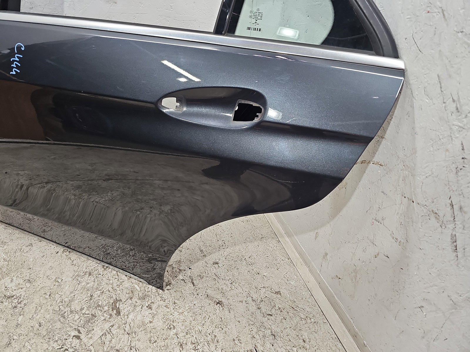 Usa stanga spate Mercedes Clasa E (W212) Facelift [Fabr 2009-2016] 755 Gri Tenorit - imagine 2