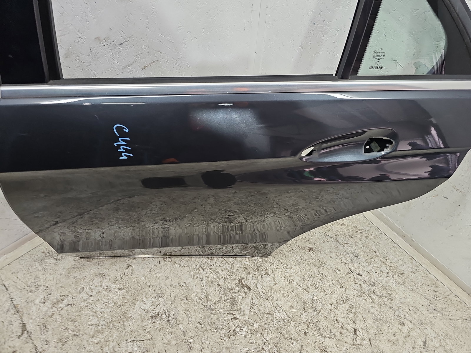 Usa stanga spate Mercedes Clasa E (W212) Facelift [Fabr 2009-2016] 755 Gri Tenorit - imagine 4