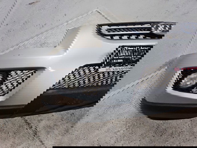 Bara fata KIA Sportage II [Fabr 2004-2010] SUV Machine Silver