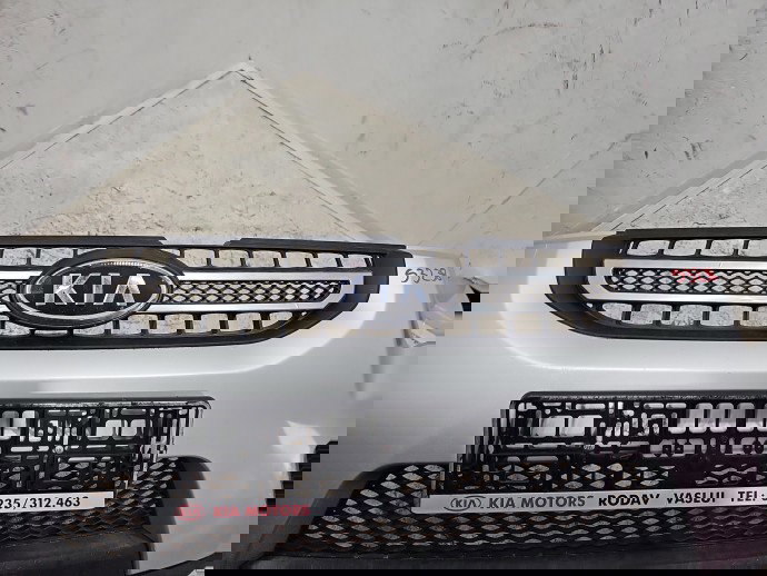 Bara fata KIA Sportage II [Fabr 2004-2010] SUV Machine Silver