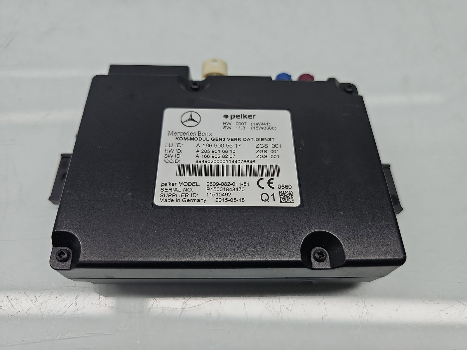 Modul confort Mercedes Clasa E (W212) Facelift [Fabr 2009-2016] A1669005517