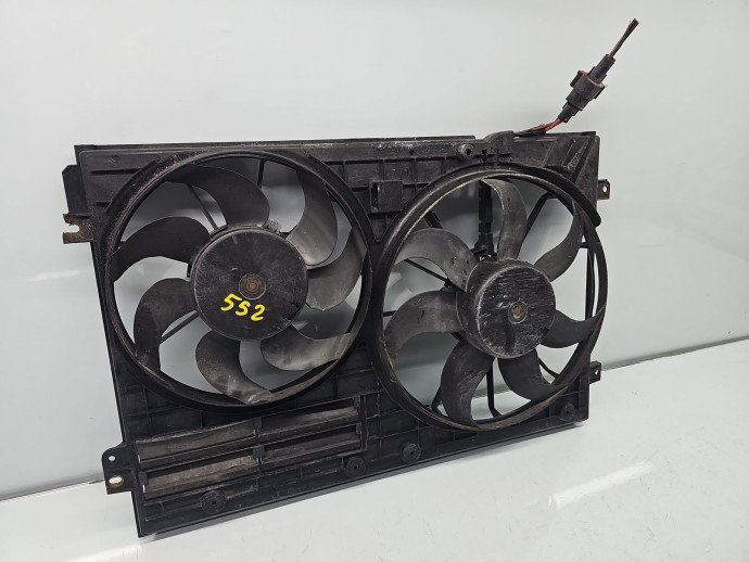 Electroventilator Volkswagen Golf 6 (5K1) [Fabr 2009-2013] 1K0121207BC 2.0 TDI CFGB 125KW / 170CP