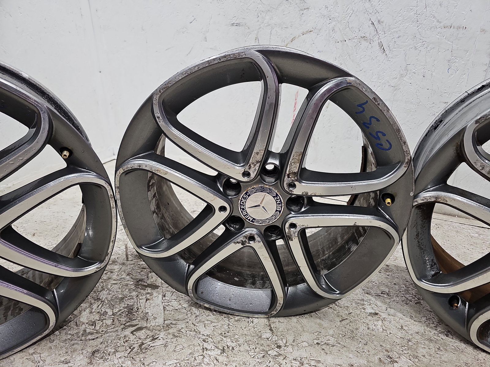 Set jante aliaj Mercedes Clasa A (W176) [Fabr 2012-2018] A2461010302 - imagine 4