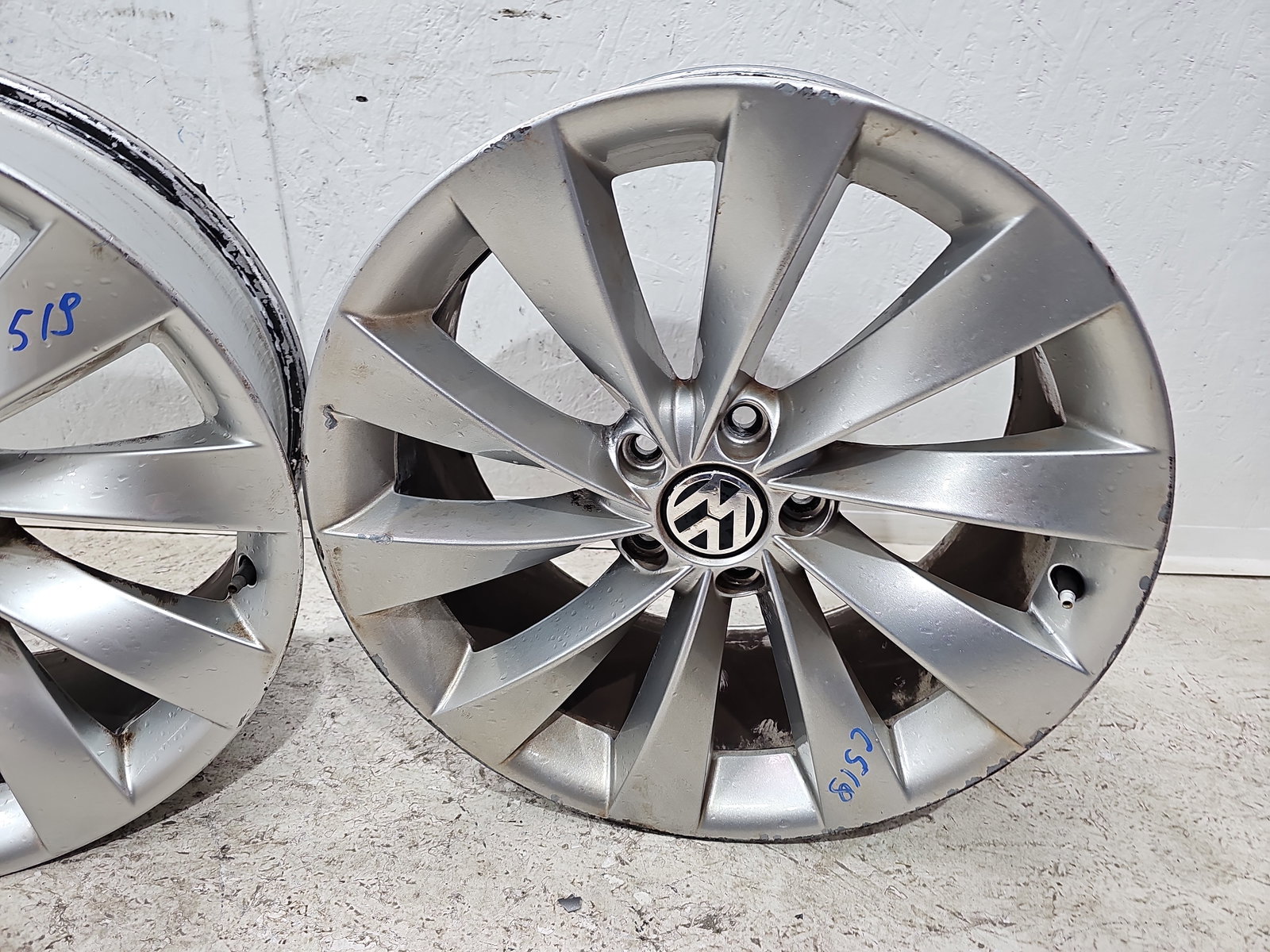 Set jante aliaj Volkswagen Passat CC (358) Facelift [Fabr 2012-2016] 3C8601025AB - imagine 3