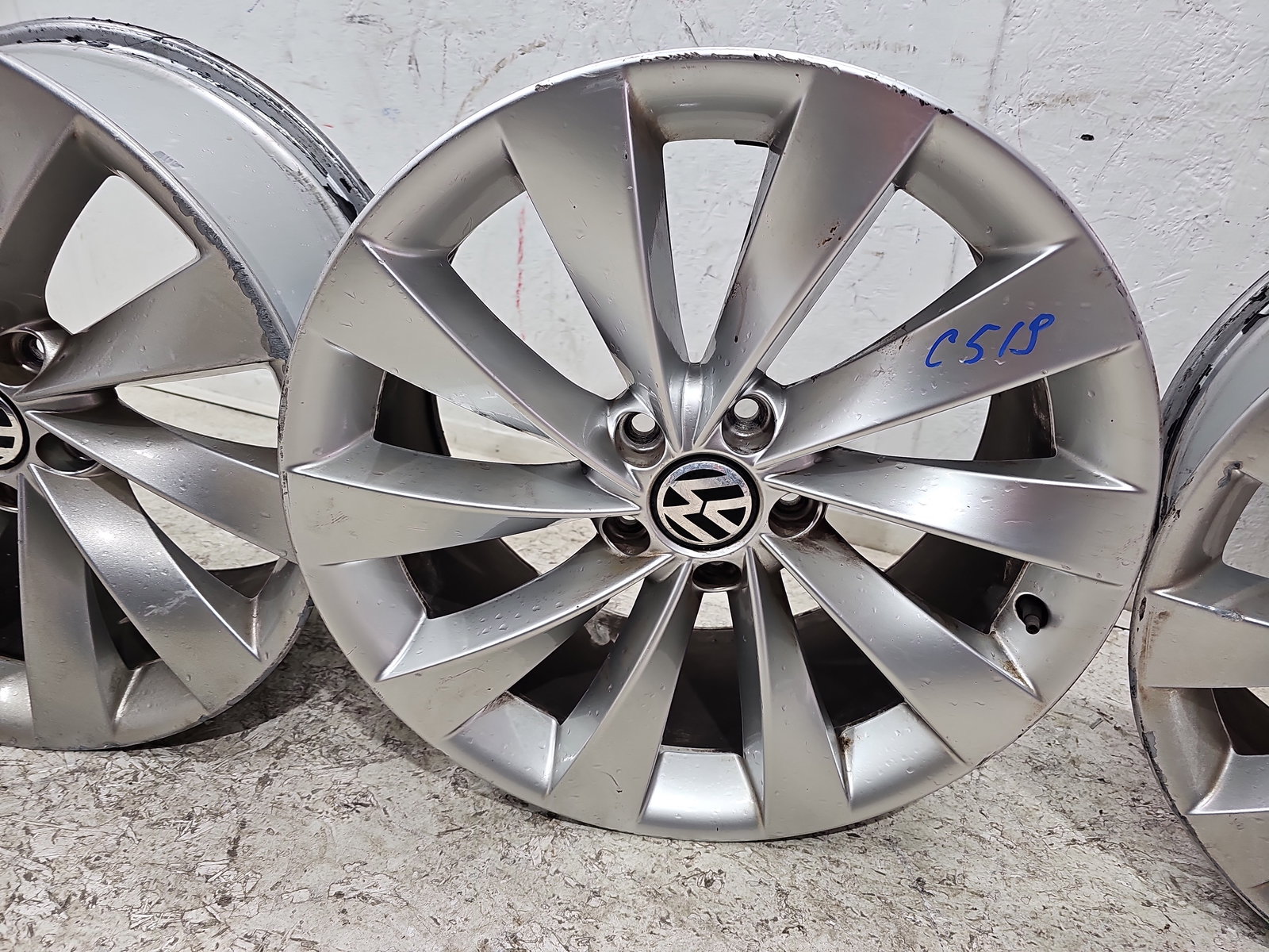 Set jante aliaj Volkswagen Passat CC (358) Facelift [Fabr 2012-2016] 3C8601025AB - imagine 4