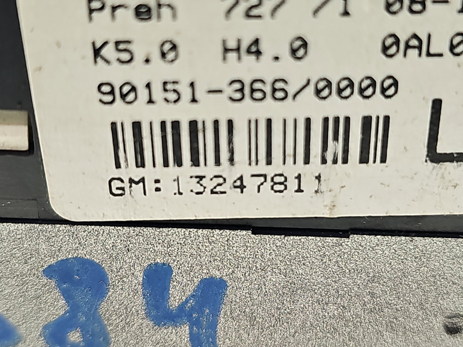 Panou comanda clima Opel Astra H [Fabr 2004-2009] 13247811 - imagine 7