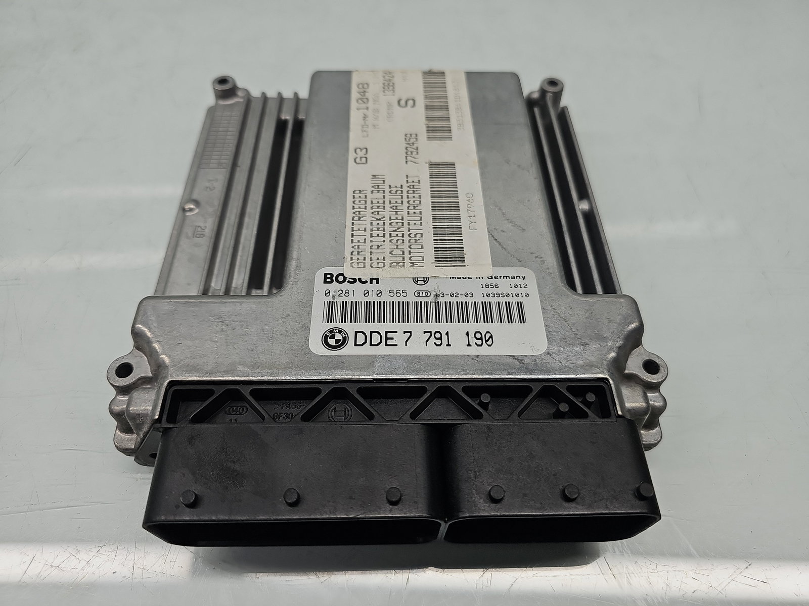 Calculator motor ECU Bmw 3 (E46) [Fabr 1998-2005] 7791190 2.0 M47D 110 KW / 150 CP