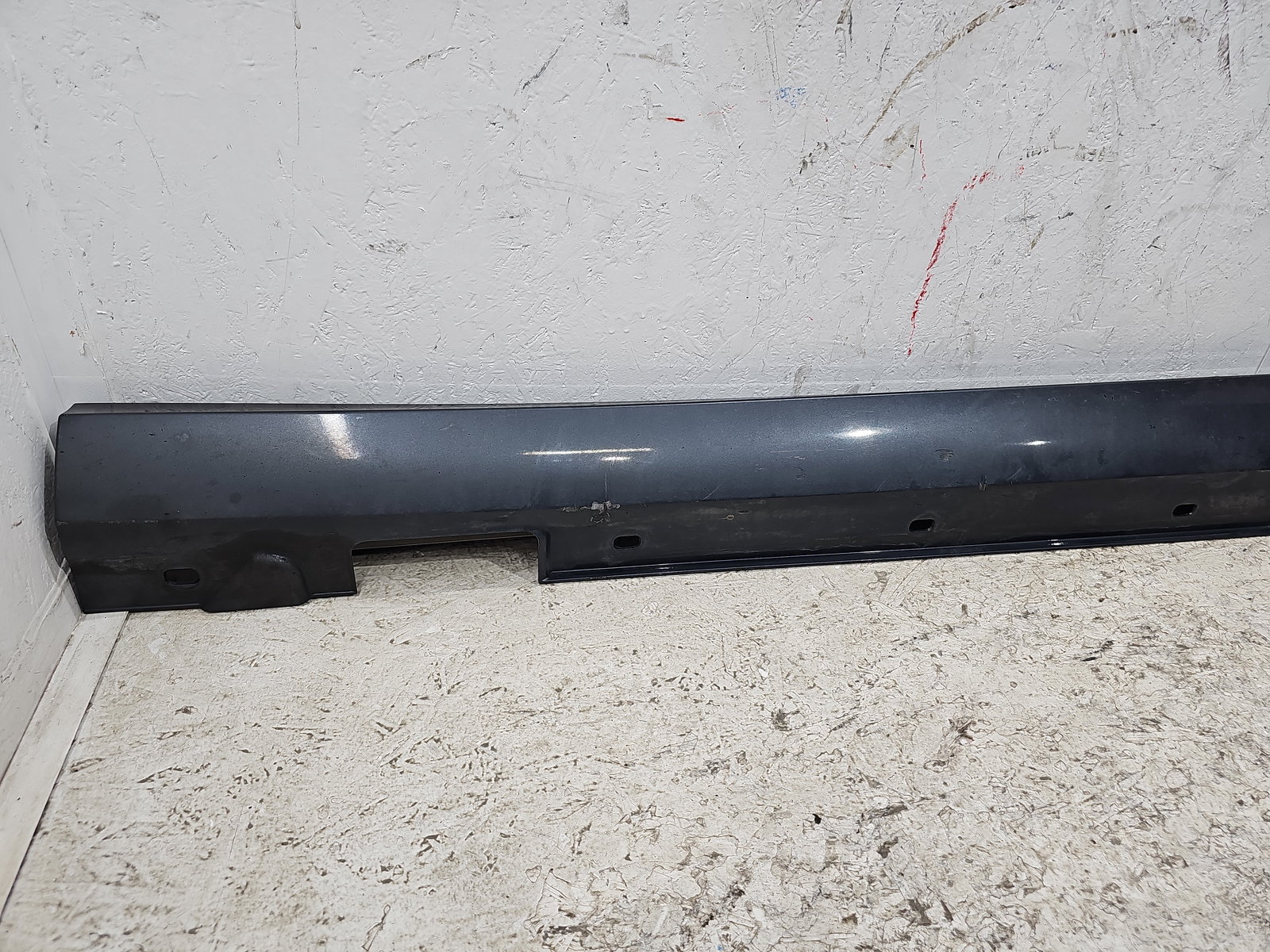 Prag lateral stanga Mercedes Clasa E (W212) Facelift [Fabr 2009-2016] 755 Gri Tenorit - imagine 3