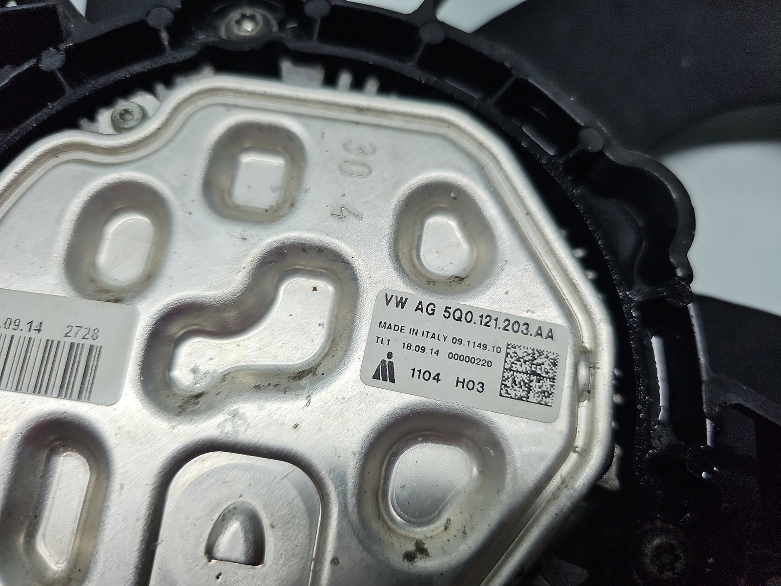 Electroventilator Skoda Octavia 3 (5E3) [Fabr 2012-2020] 5Q0121203AA 1.4 TFSI CZEA 110KW / 150CP - imagine 2