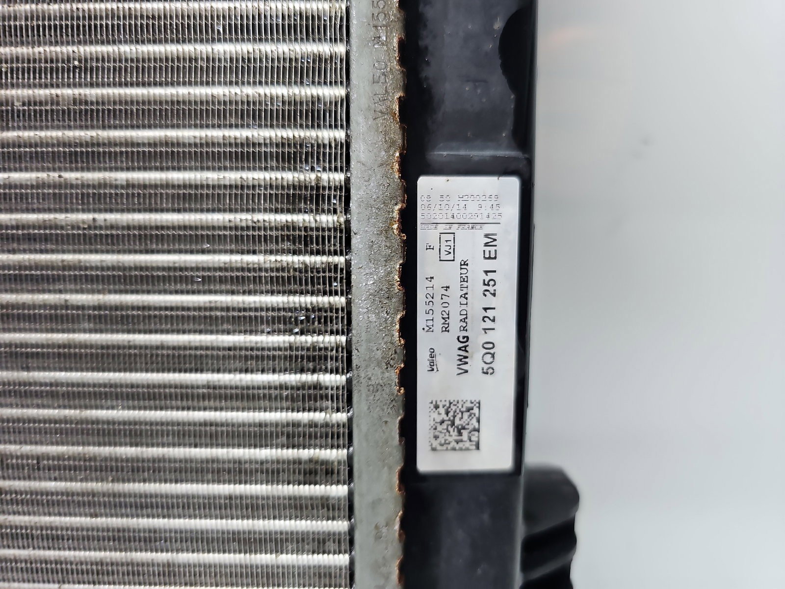 Radiator apa Skoda Octavia 3 (5E3) [Fabr 2012-2020] 5Q0121251EM 1.4 TFSI CZEA 110KW / 150CP - imagine 2