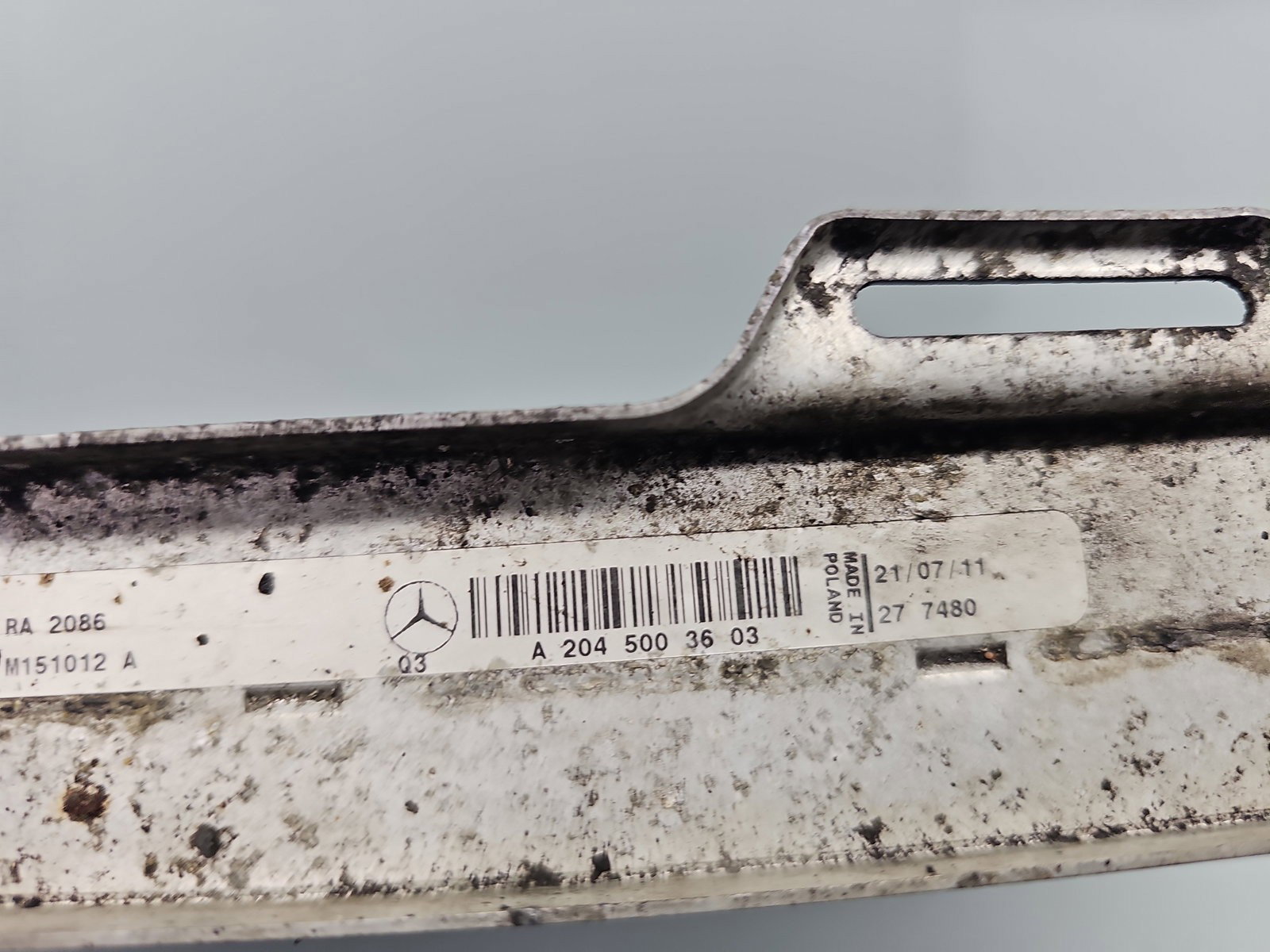 Radiator apa Mercedes Clasa C (W204) [Fabr 2007-2014] A2045003603 3.0 CDI 642852 195KW / 265CP - imagine 2