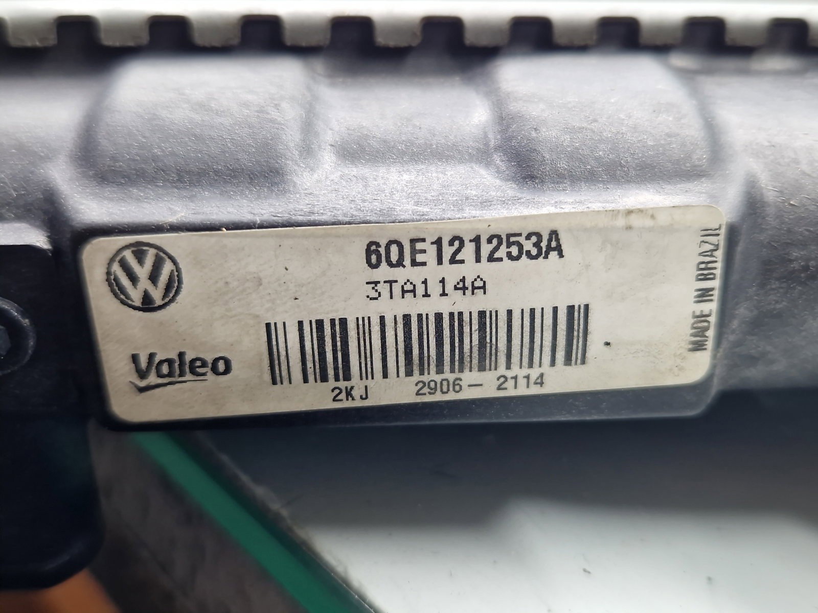 Radiator apa Volkswagen Polo (9N) [Fabr 2001-2008] 6QE121253A 1.2 Benz BMD 40KW / 55CP - imagine 2
