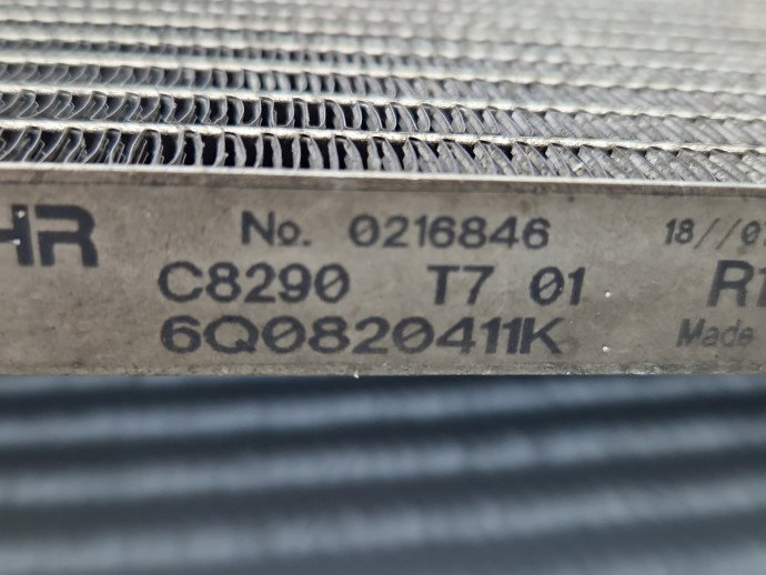 Radiator clima / AC Volkswagen Polo (9N) [Fabr 2001-2008] 6Q0820411K 1.2 Benz BMD 40KW / 55CP