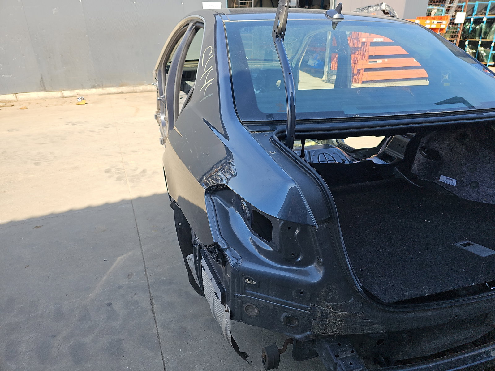 Aripa stanga spate Mercedes Clasa E (W212) Facelift [Fabr 2009-2016] 755 Gri Tenorit - imagine 2