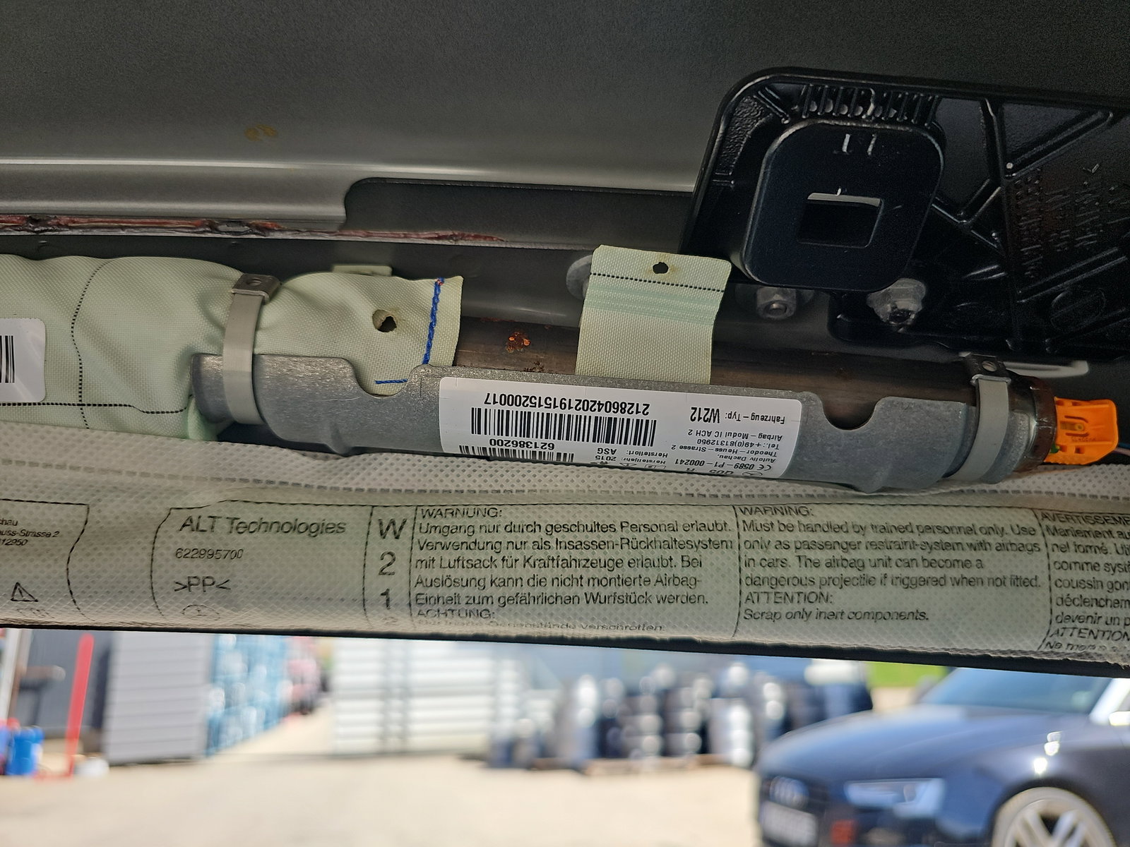 Airbag cortina dreapta Mercedes Clasa E (W212) Facelift [Fabr 2009-2016] A2128604202 - imagine 4