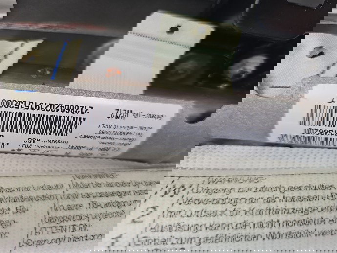 Airbag cortina dreapta Mercedes Clasa E (W212) Facelift [Fabr 2009-2016] A2128604202