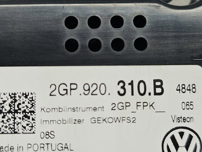 Display bord Volkswagen Taigo [Fabr 2021-2026] 2GP920310B