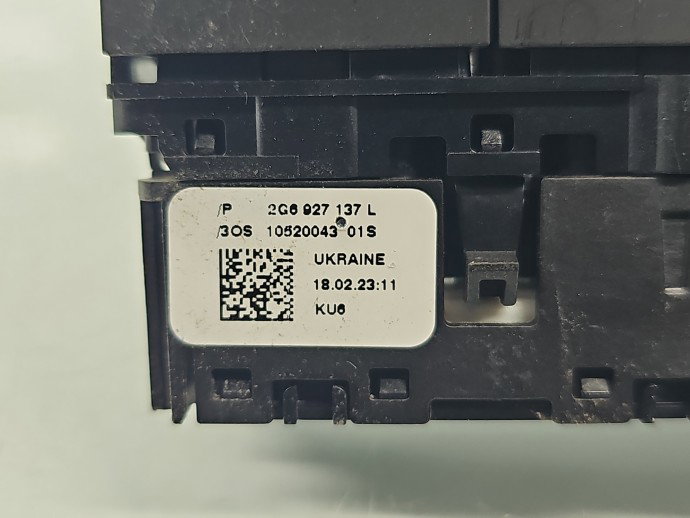 Butoane comenzi consola centrala Volkswagen Taigo [Fabr 2021-2026] 2G6927137L