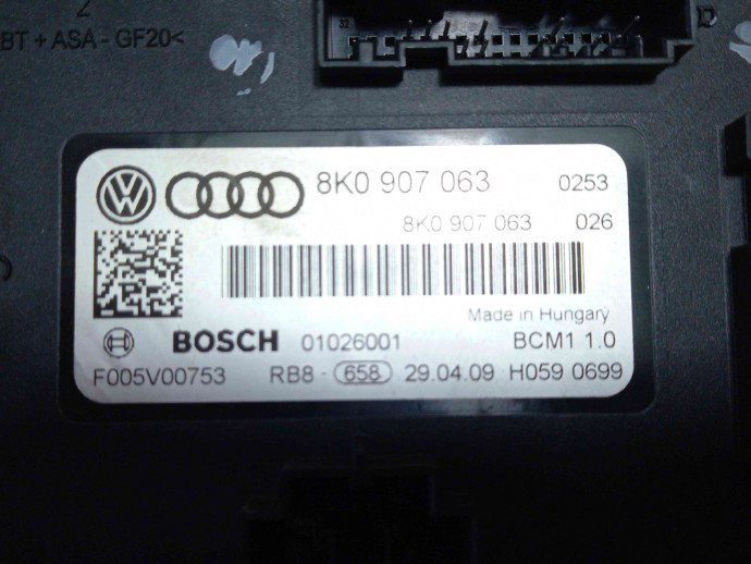 Modul confort 8K0907063 Audi A5 (8T3) [Fabr 2007-2015] 2.0 CAHA