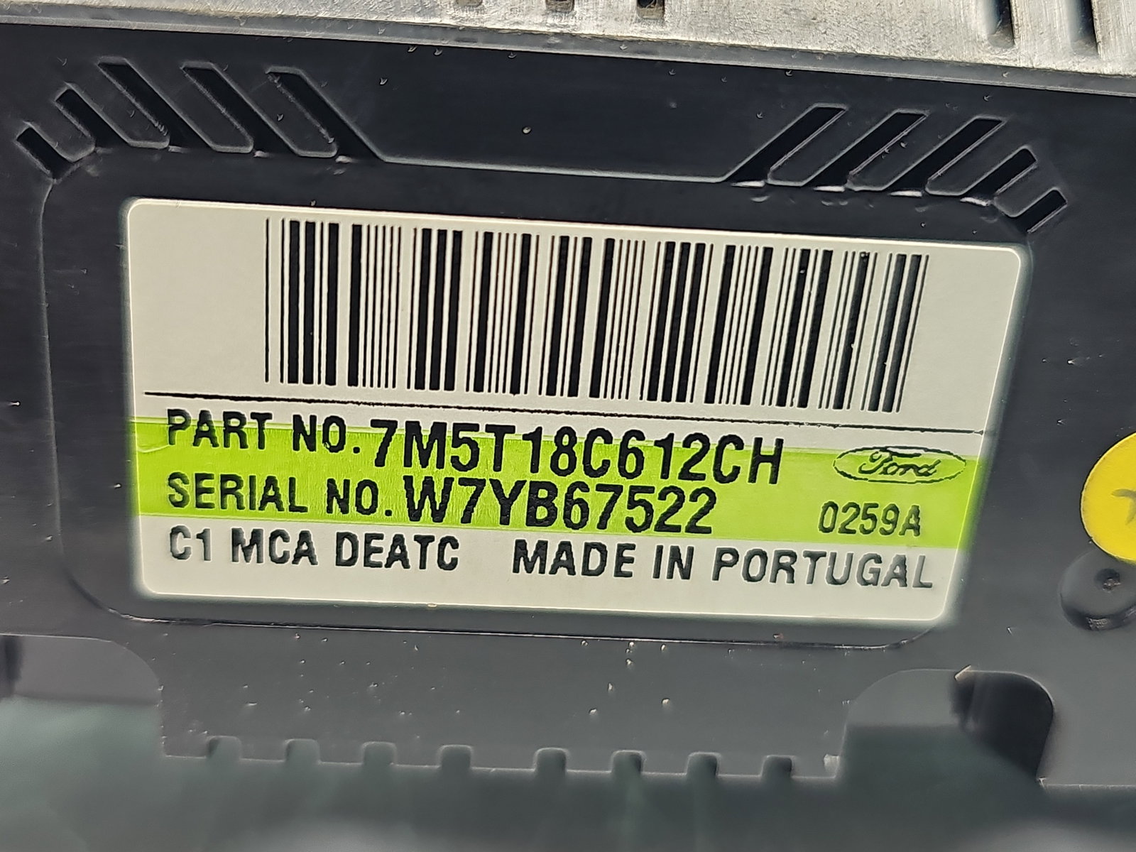 Panou comanda clima Ford Focus 2 Combi (DA) [Fabr 2004-2012] 7M5T-18C612-CH - imagine 5