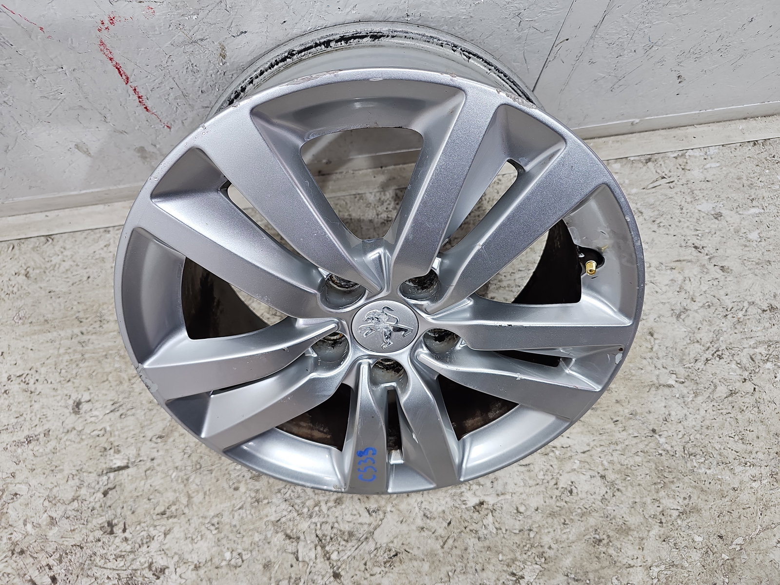 Janta aliaj PEUGEOT 308 (II) [Fabr 2013-2020] 9677989577 - imagine 2