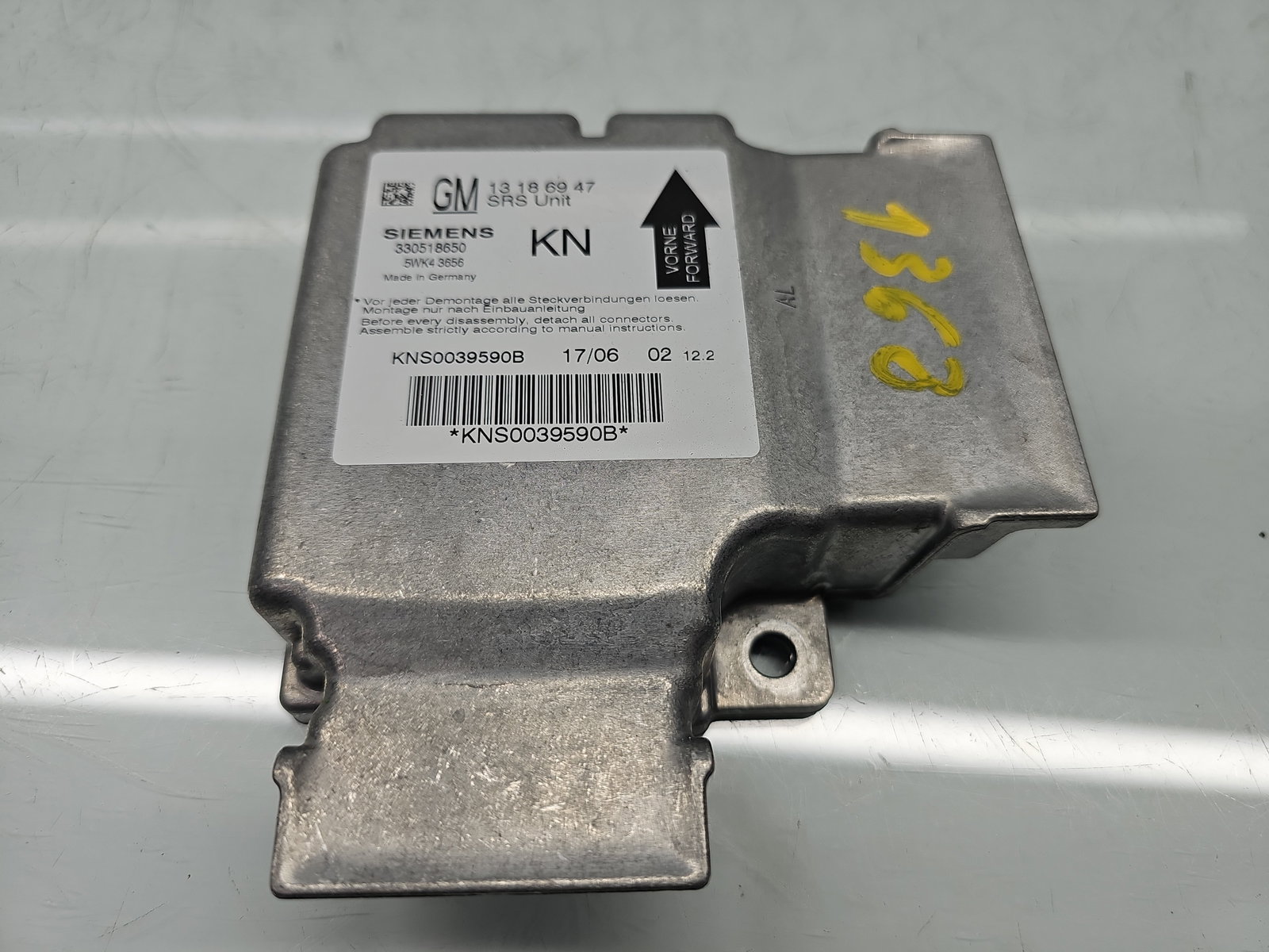 Calculator airbag Opel Signum [Fabr 2003-2008] 13186947 88KW / 120CP