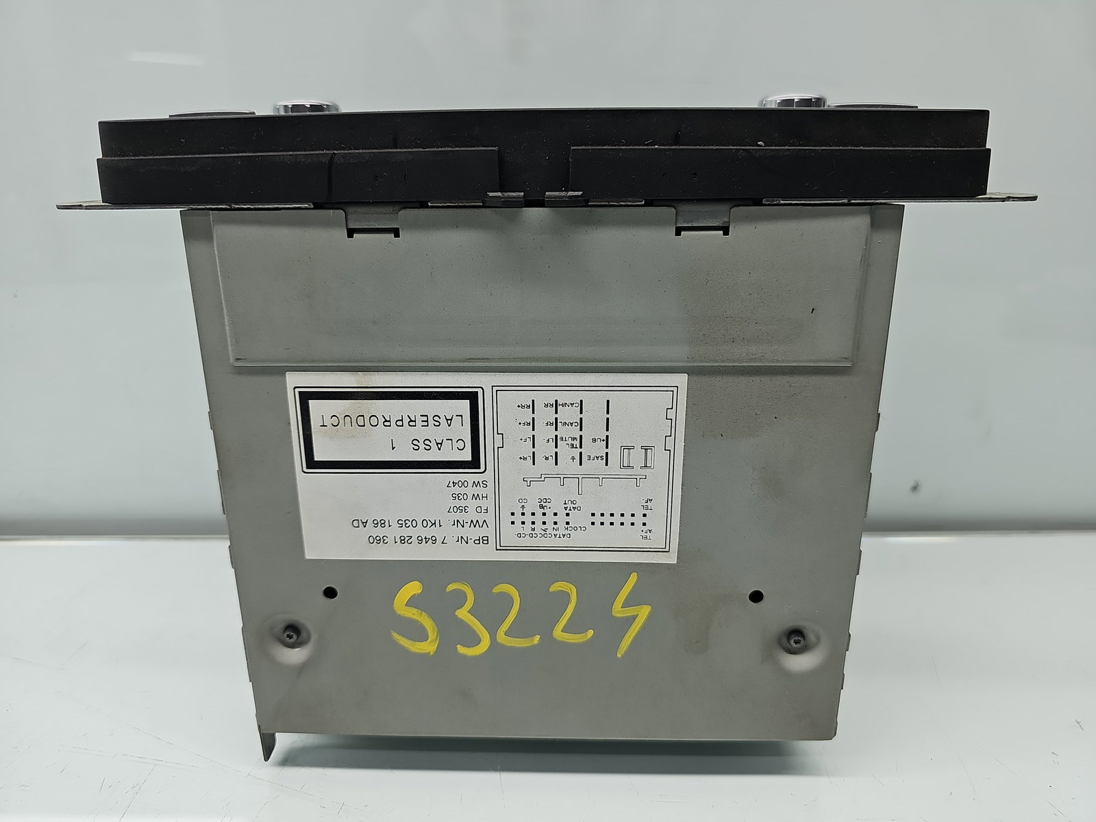 Radio CD cu navigatie Volkswagen Golf 5 (1K1) [Fabr 2004-2008] 1K0035186AD - imagine 5