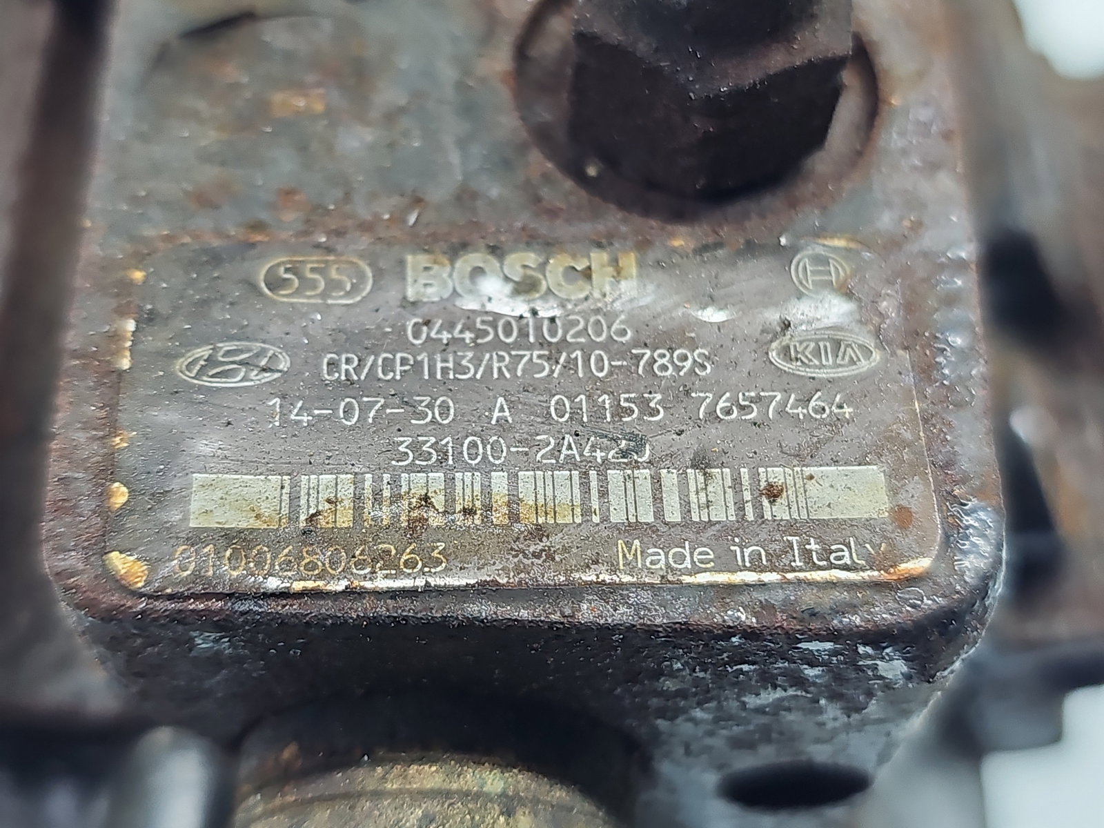 Pompa inalta presiune Hyundai i40 Wagon [Fabr 2012-2019] 0445010206, 33100-2A420 1.7 CRDI D4FD 100KW / 136CP - imagine 6