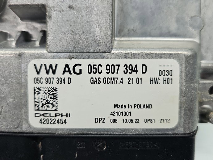 Calculator motor ECU Volkswagen Taigo [Fabr 2021-2026] 05C907394D 1.0 TSI DLAC 70KW / 95CP