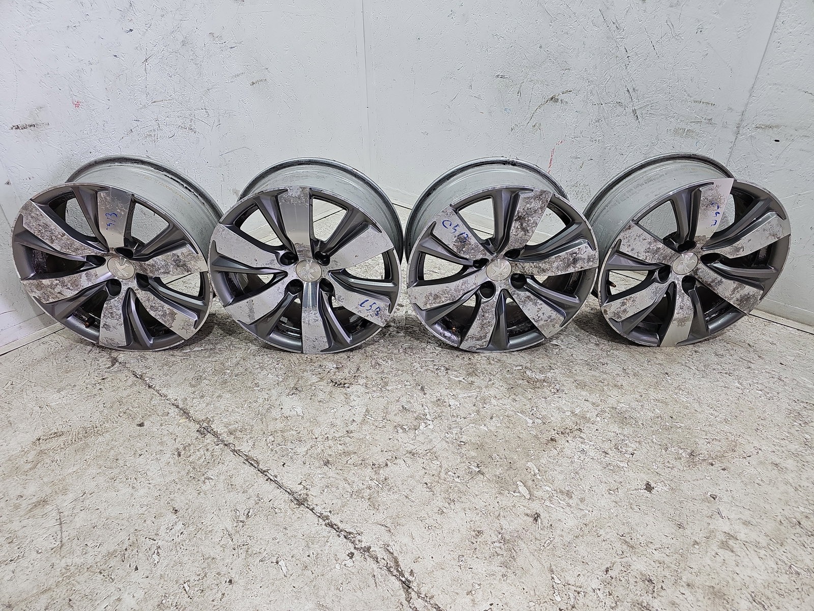 Set jante aliaj PEUGEOT 2008 [Fabr 2013-prezent] 9813557977