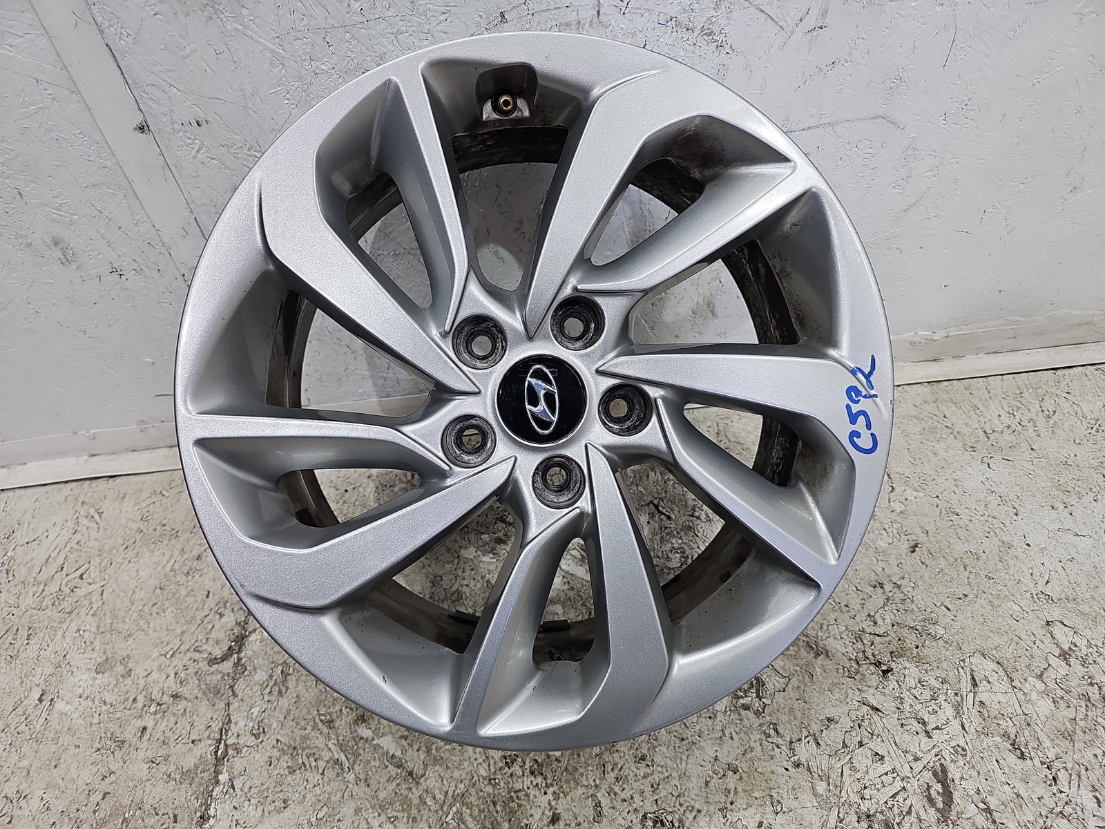 Set jante aliaj Hyundai Tucson (TL) [Fabr 2015-2020] SUV 52910-D7210 - imagine 2