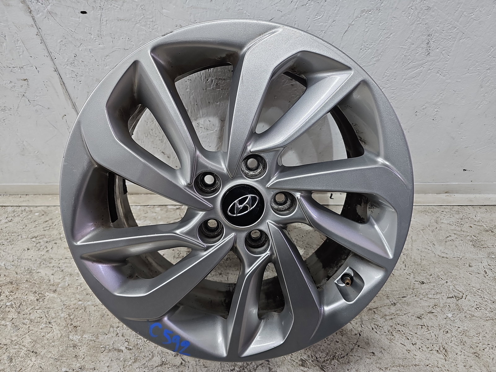 Set jante aliaj Hyundai Tucson (TL) [Fabr 2015-2020] SUV 52910-D7210 - imagine 8