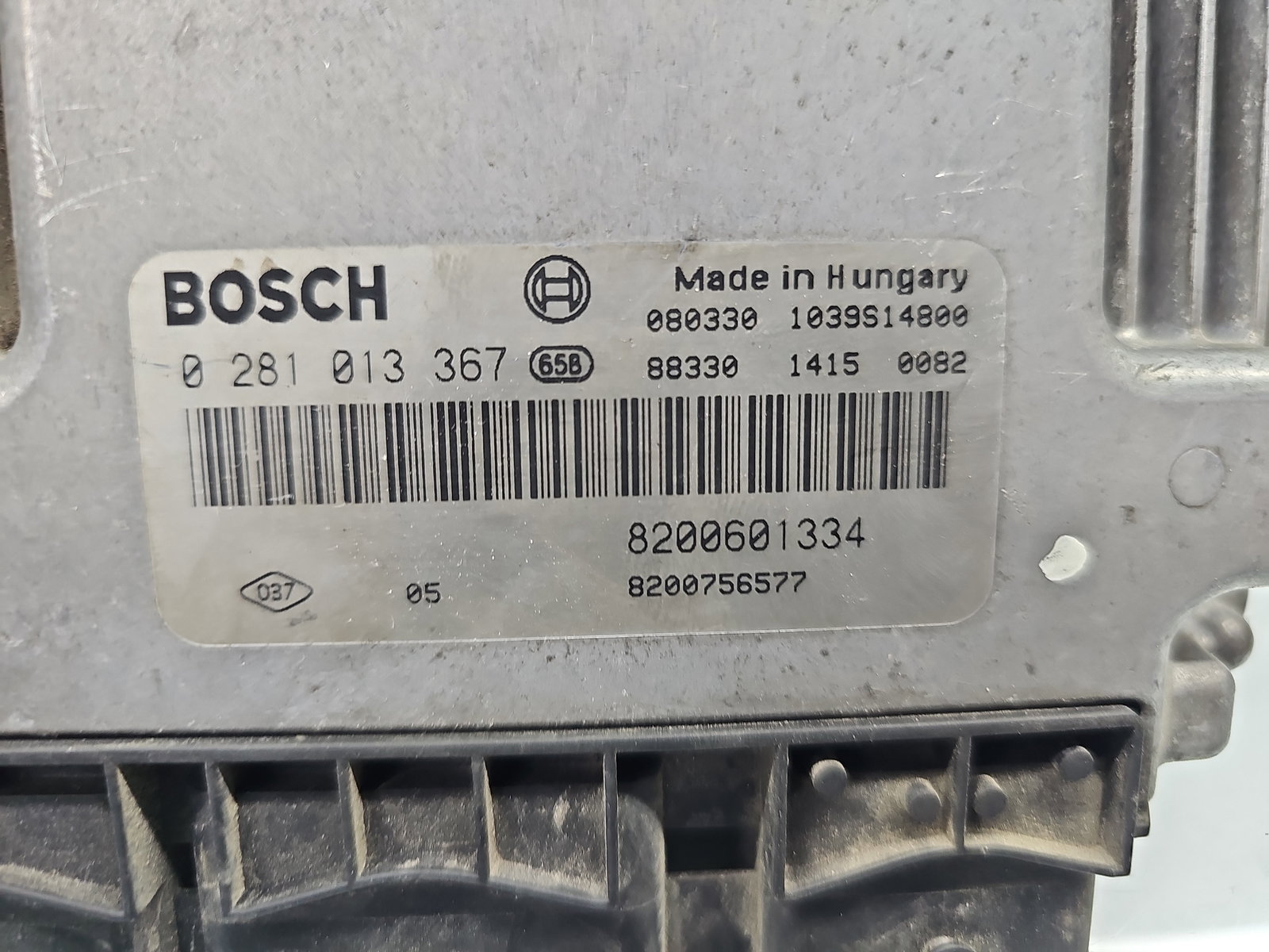Calculator motor ECU Renault Grand Scenic 2 [Fabr 2003-2008] 8200601334 1.9 CDI F9Q803 96KW / 130CP - imagine 7
